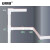 安赛瑞 PVC走线槽 方形走线槽 PVC线槽自带背胶线槽 室内装饰走线槽 24x14mm（1mx10根）440001