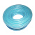定制蛇皮管 网纹管 PVC塑料增强纤维软管内径8mm 6mm 10mm透明网 蓝色内径6厚2mm一卷50米