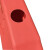水马 三孔水马护栏 注水围栏围挡隔离墩防撞桶塑料 市政施工护栏设施 120*70cm 4KG 红色 红色三孔水马 4KG