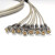 利合光电（LHG）2M两兆跳线E1接头BNC转BNC成品线缆SYV75-2-1同轴电缆DDF数字配线架连接线 8芯10米
