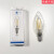idealluxE14LED光源3000K4W灯泡配件 E14-4W 透明橄榄球泡 101224 0-5W