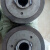 配件搅拌机混凝土适用小型滚筒式摩擦胶轮水泥砂浆适用胶轮线 橡胶直径150内径34键12面10