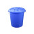 舒弗 圆形垃圾桶 工业环卫水桶 带盖 150L 一个价