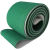 流水线耐磨传送带防滑裙边挡板PVC输送带绿色PU小型花纹工业皮带 绿色裙边带