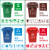 分类大垃圾袋大号加厚彩色社区物业蓝红绿咖啡棕色特大干湿塑料袋 7天内发货 棕色宽80*长100*3丝全新料