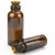 海斯迪克 HKCL-61 玻璃试剂瓶 茶色喇叭口香精香料样品瓶 实验瓶 分装瓶茶色盖子颜色随机 30ml