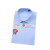 中神盾 D8609  男式衬衫修身韩版职业商务免烫衬衣 (100-499件价格) 蓝色斜纹 40码