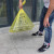加厚黄色垃圾袋所平口手提背心式大号危险废弃物塑料袋 70*80加厚垃圾袋50只