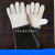 电焊手套牛皮加长加厚耐磨耐油防刺焊工焊接劳保防护手套全皮 皮勃 XL