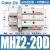 气缸小型平行mhz2-16d夹具气动气爪手指10D/20d/25d/32d/40d MHZ2-20D精品