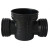 检查井直通井座 类型 流槽式 污水用 井筒DN450 配管直径 DN300 材质 PE