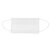 汉盾HD1096-白 三层白色一次性平面口罩 独立装 50只/盒