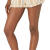 FREE PEOPLE女装裤子ETopanga Yarn-Dye系列女士休闲运动短裤 Tan Combo XS