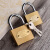 薄型挂锁仿铜工厂批发小锁头单开锁具现货柜子锁电力表箱锁 20mm(12把一盒，600把一箱)