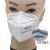 定制适用9600防尘口罩工业粉尘灰尘防雾霾一次性口罩男女打磨工厂 蓝色（头戴款） 100只