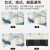 电视机防尘罩5565寸75电视套挂墙2024新款电脑液晶显示器保护盖布 净水芙蕖 32英寸