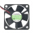 霸刚散热风扇适用于建准  KDE1245PFB1-8 12V 0.8W 4510 散热风机 2线接口A1
