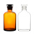  铸固 试剂瓶 小口试剂瓶实验室用细口瓶窄口瓶 透明 60ml 