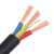 电缆线RVV护套线三相四线2芯3芯1.5 2.5 4 6 10平方软电源线 无氧铜RVV电缆线50米 2芯1.5平方毫米