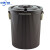 中环力安 茶桶茶渣桶塑料 茶具配件排水桶 泡茶滤水桶带提桶废水桶 B 小号卡其色带球管