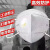 XMSJkn95防护口罩带呼吸阀活性炭防尘口罩防工业粉尘透气立体口罩 5层白色呼吸阀独立装