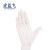 宏益飞 一次性乳胶手套 有粉耐酸碱通用型橡胶检查手套 食品级加工手套 100只 乳白色 S