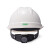 梅思安/MSA ABS豪华型有孔安全帽 超爱戴帽衬 新国标白色 针织布吸汗带 D型下颏带 1顶 可印字