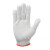 福安特劳  尼龙手套白色无尘防尘耐磨防滑劳保防护手套 12副/包 尼龙500克
