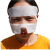 定制眼罩一次性vr通用头戴式面罩舒适卫生眼罩垫隔离罩防尘眼睛隔热片 白色SMS100片