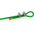 安达通 包塑钢丝绳 物业机构用拉紧绳 4mm粗（10米一套）绿色 