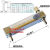 定制DYQTLZB-3wb水液体实验流量计空气气体玻璃转子浮子小流量微量流量计 液体0.44毫升分钟