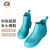 上海牌雨鞋女士低筒舒适PVC耐磨防滑防汛劳保工业防护耐腐蚀耐酸碱食品加工鞋SH259 绿色 36