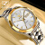 金仕盾（JIN SHI DUN）瑞士名表十大品牌进口机械表男式手表前十名情人节生日礼物送男友 进口机芯-蓝宝石表镜-机械金色
