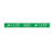 昊鹰 PVC斜纹地贴防滑贴 警示安全标识贴 小心台阶（100x10cm）绿色