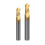 金色涂层R刀球头立铣刀63度2刃钨钢硬质合金球刀CNC数控刀具 6*150