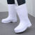EVA超轻泡沫雨靴卫生靴厨房耐油耐酸碱高筒靴子防滑水鞋 单鞋-高筒818黑 标准尺码 37/38