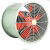 强力适用耐高温定制厨房防油防潮轴流风机通风机厂房管道式排风扇 250-2 220V