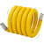 定制不锈钢管天然气管道专用金属波纹管管液化气防爆软管 4分30米黄色