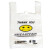 海斯迪克 HKY-7 塑料袋 透明手提塑料袋背心食品方便购物打包装笑脸袋子 38*58cm（100个）