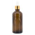 BYA-162 玻璃精油瓶螺口密封滴瓶 实验室试液瓶 化学实验耗材分 棕色100ml(1个)