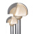 铝塑板开槽刀 木工圆底刀铣刀铝塑板开槽刀具雕刻机半圆刀电木铣刀修边机刀头 1/2 3/8(9.52mm)