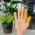 科研斯达 护指乳胶保护套白色米黄色乳胶防滑手指套 500g/包  手指套 S号，米黄色