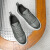德赛（DESAI）2024春季新款休闲板鞋头层牛皮厚底运动百搭时尚小白鞋男鞋防滑保 白色 39