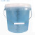 量桶大容量带刻度塑料量杯10L20升5L3计量桶带盖84消毒液配比容器 10L透明桶机打刻度特厚带盖