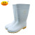 丽泰雨鞋卫生靴白色中高低筒耐油耐酸碱防水防滑雨靴牛筋底 丽泰白色雨靴高筒 39