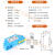 导轨式温度变送器模块0-10V热电阻PT100隔离变送器输出4-20mA 标准-50°-100°（PT100 4-20MA