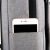 电脑背包双肩包男大容量通勤商务旅行高级感休闲加印LOGO书包男士 灰色（简版无USB）