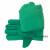 防油手套防水帆布手套耐油耐磨加绒加厚工业机械劳保布手套 颜色随机发货 10双