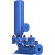 水锤泵1寸水锤泵不用电不用油120米扬程自制抽水机小型水泵配件10 3寸泵_100米扬程_蓝色