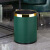 急先锋 垃圾桶创意厕所卫生间大号垃圾桶 15L金圈-米白菱格纹